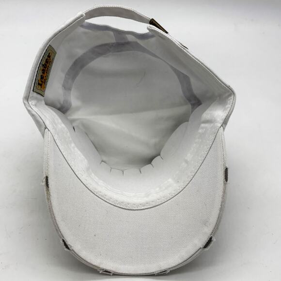 Cheer Mom Cadet Cap OSFA White Pink Cheerleading Hat Embroidered Patch Bling NWT - Picture 6 of 8